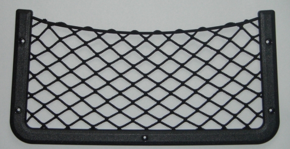 Bild 1 von Kunststoff-Rahmennetz 370x180 mm elastisch (schwarz)